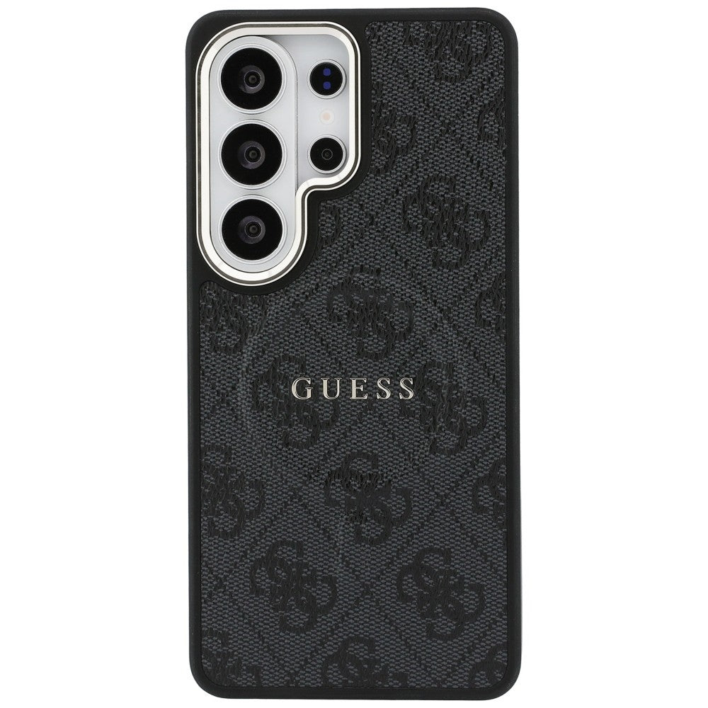 Guess GUHMS26LP4MSEGCK 4G Embossed Ring MagSafe for Samsung Galaxy S26 Ultra black