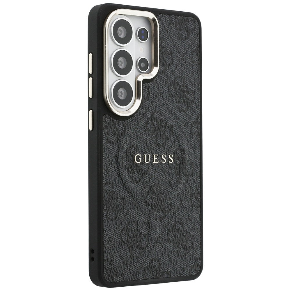 Guess GUHMS26LP4MSEGCK 4G Embossed Ring MagSafe for Samsung Galaxy S26 Ultra black