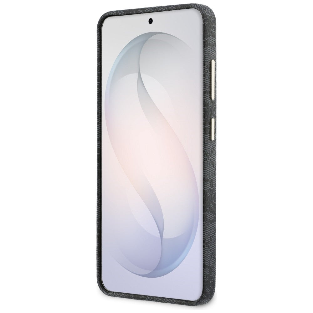 Guess GUHMS26SP4GRMDEK 4G Rhinestone Round Logo MagSafe for Samsung Galaxy S26 black