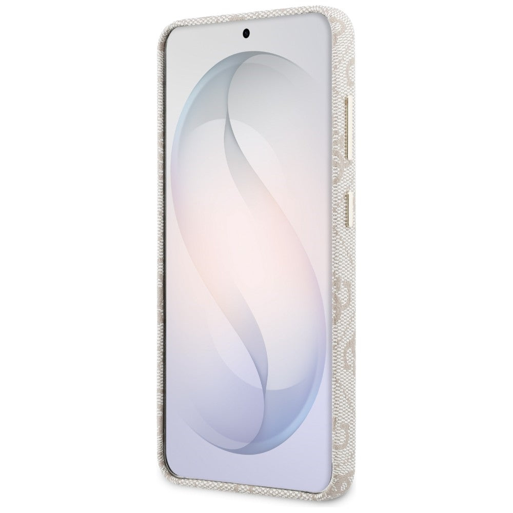 Guess GUHMS26SP4GRMDEP 4G Rhinestone Round Logo MagSafe for Samsung Galaxy S26 pink