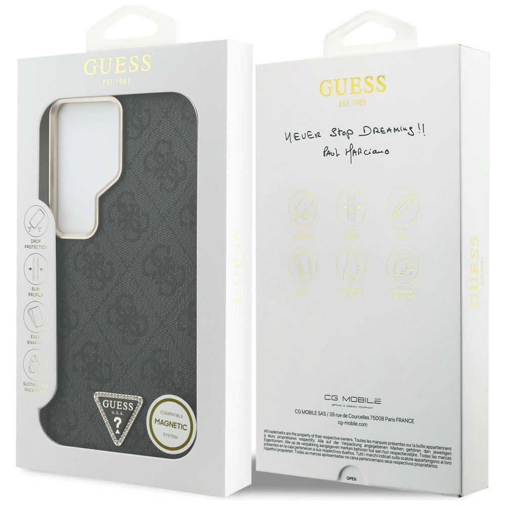 Guess GUHMS26LP4GTDGMK 4G Triangle Logo MagSafe for Samsung Galaxy S26 Ultra Black