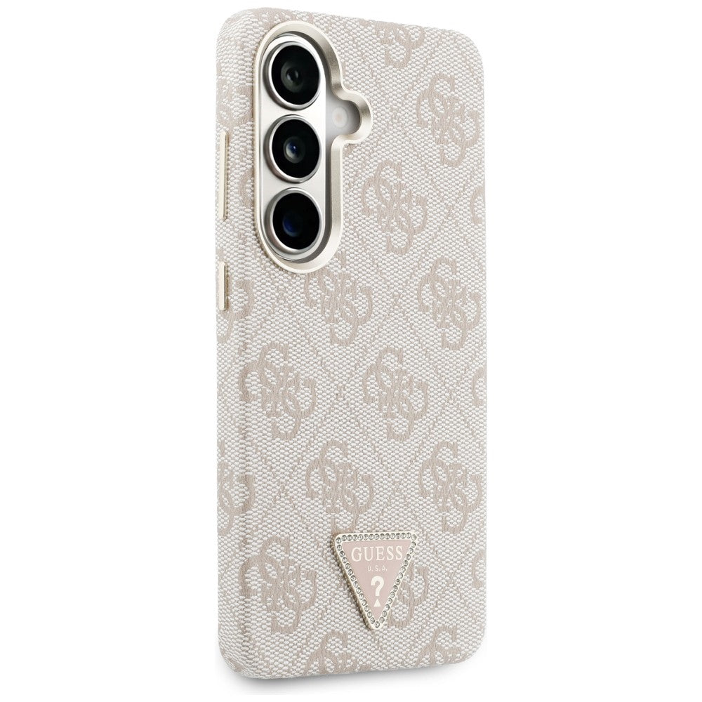Guess GUHMS26SP4GTDGMP 4G Triangle Logo MagSafe for Samsung Galaxy S26 Pink