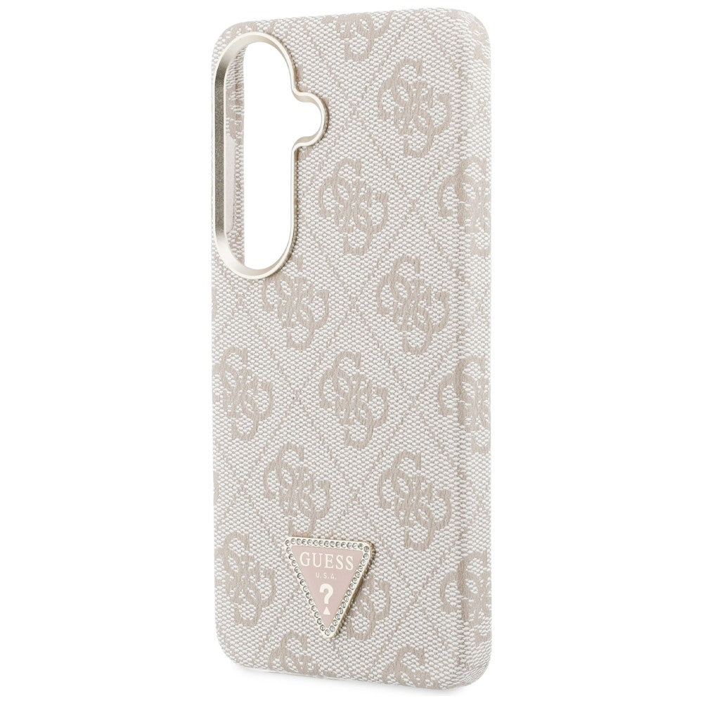 Guess GUHMS26SP4GTDGMP 4G Triangle Logo MagSafe for Samsung Galaxy S26 Pink