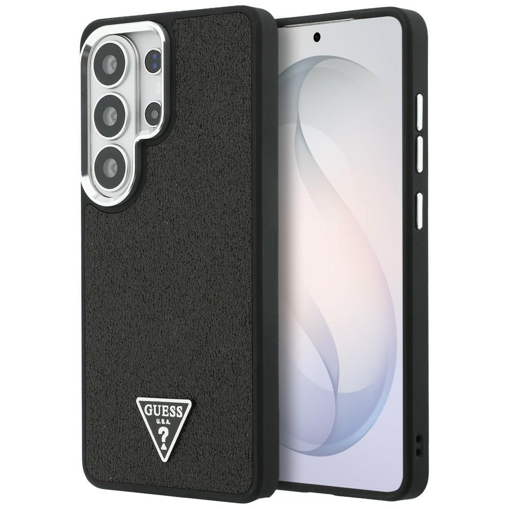 Guess GUHMS26LPFGTSCMK Fixed Glitter Triangle MagSafe for Samsung Galaxy S26 Ultra black