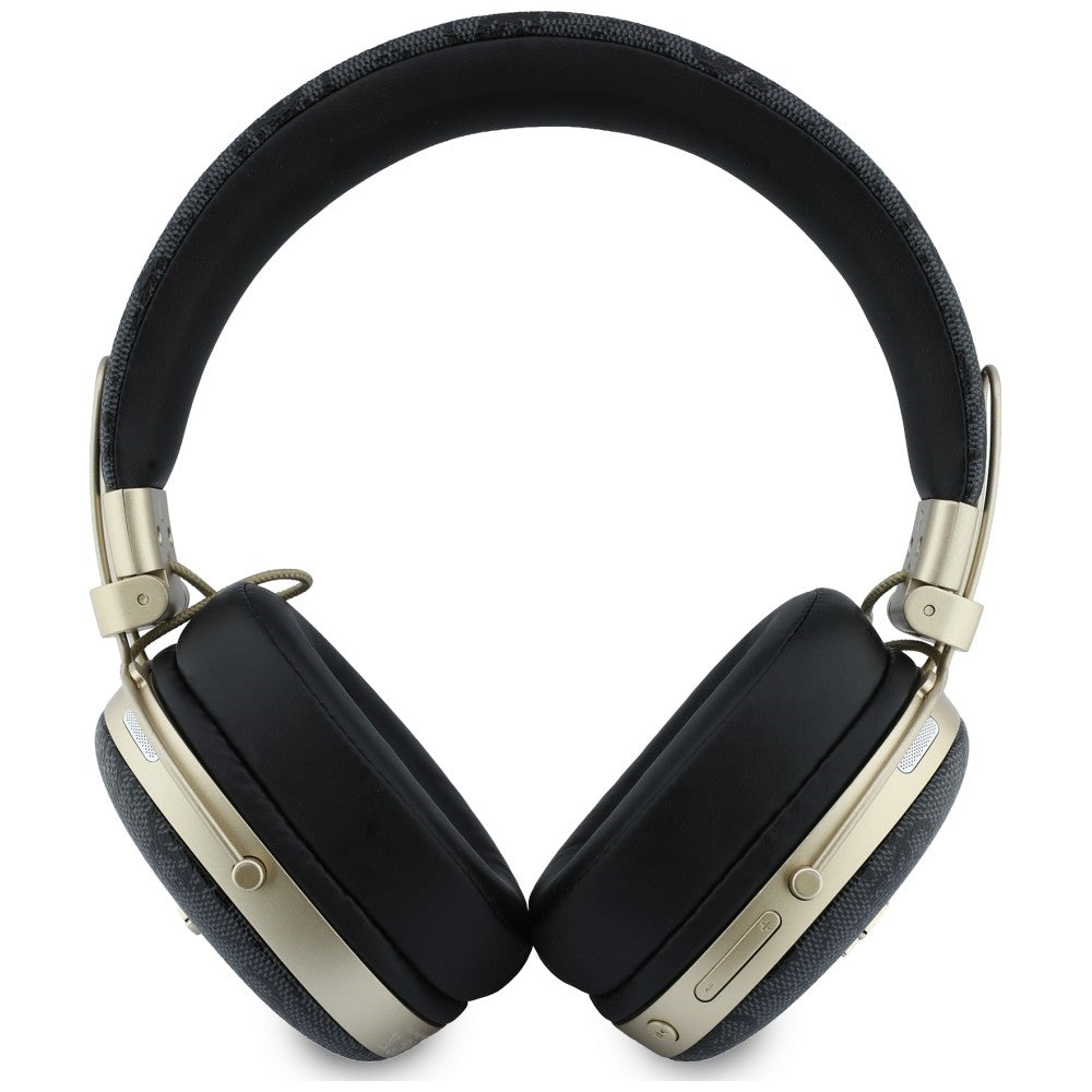 Guess Headphones Guess Bluetooth ENC Metal 4G Script Logo black