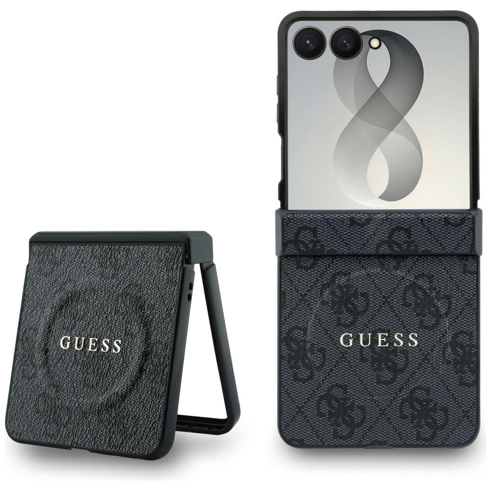 Guess 4G Classic MagSafe Case for Samsung Galaxy Z Flip8 Black