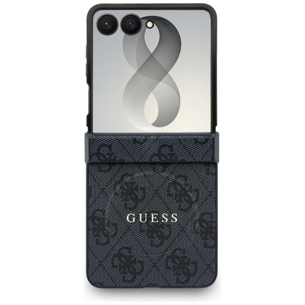Guess 4G Classic MagSafe Case for Samsung Galaxy Z Flip8 Black
