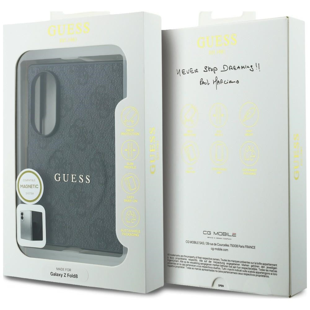Guess 4G Classic MagSafe Case for Samsung Galaxy Z Fold8 black
