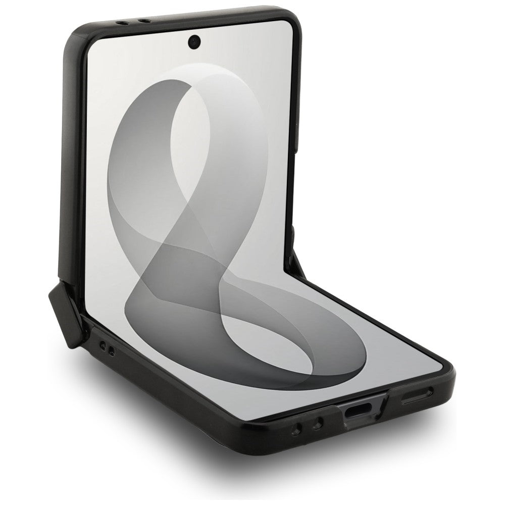 Guess 4G Classic MagSafe Case for Samsung Galaxy Z Flip8 Brown