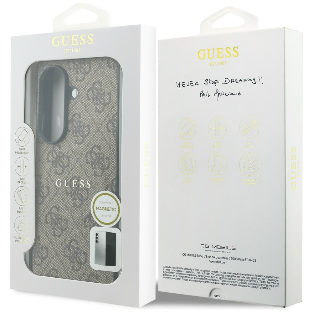 Guess 4G Classic MagSafe Case for Samsung Galaxy Z Fold8 Ultra brown