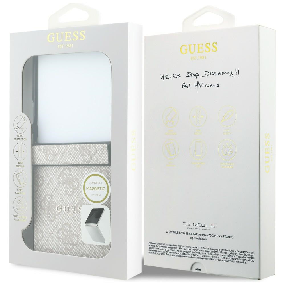 Guess 4G Classic MagSafe Case for Samsung Galaxy Z Flip8 Pink