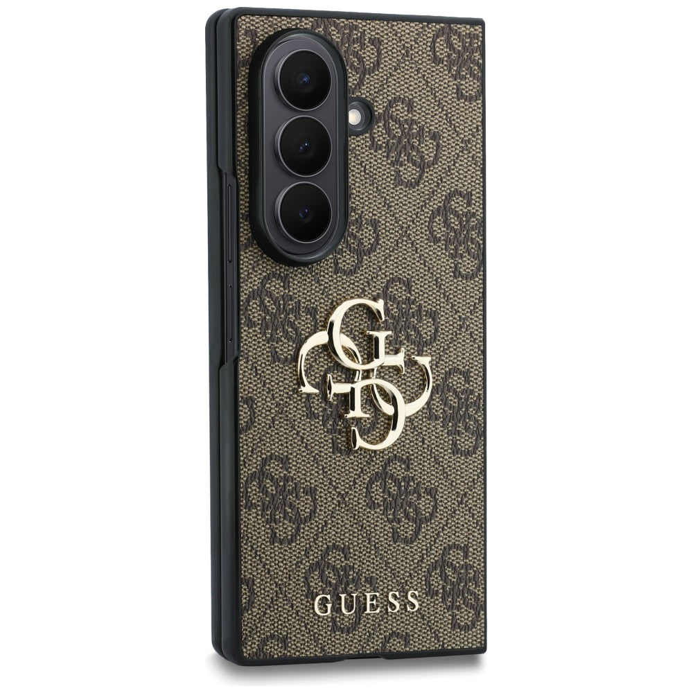 Guess Big 4G Logo Case for Samsung Galaxy Z Fold8 Ultra brown