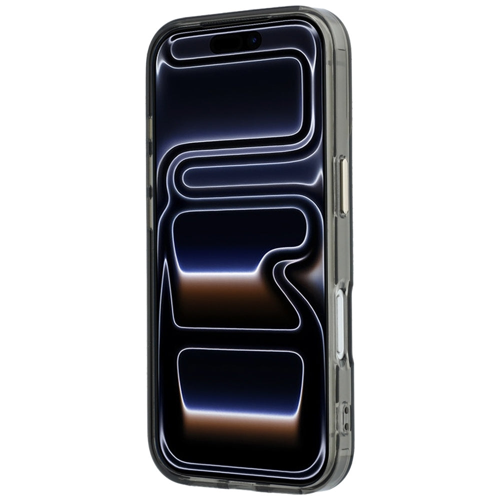 Guess GUHMP18X6HCCMSK IML Ring Stand 360 Script Metal Logo MagSafe for iPhone 18 Pro Max / 17 Pro Max Black