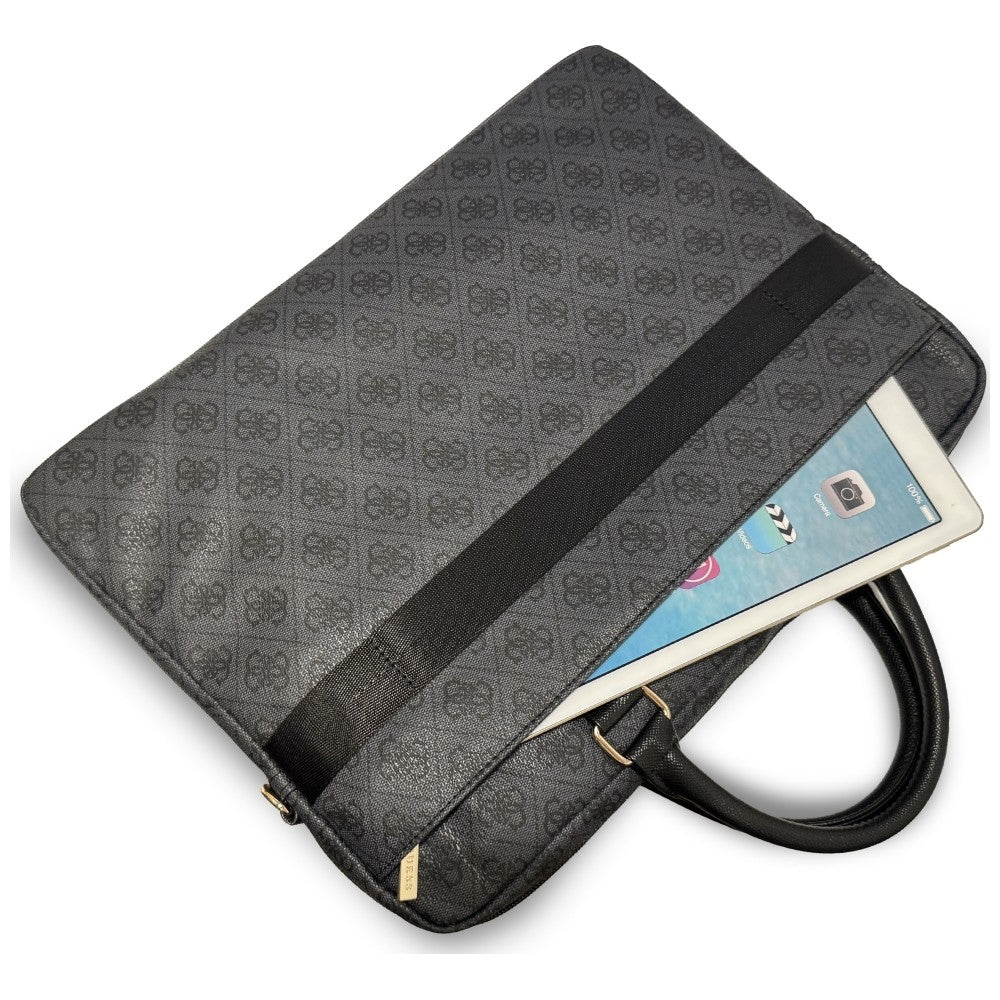 Guess Bag 4G Round 4G & Classic Logos Stripe 16”Black