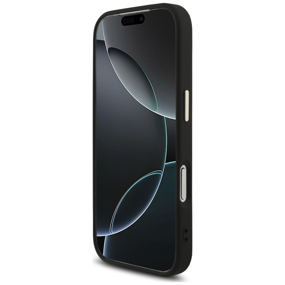 Guess GUHCP18XP4GMGSCK 4G Strap 4G Classic Logo Metal Trims for iPhone 18 Pro Max / 17 Pro Max black