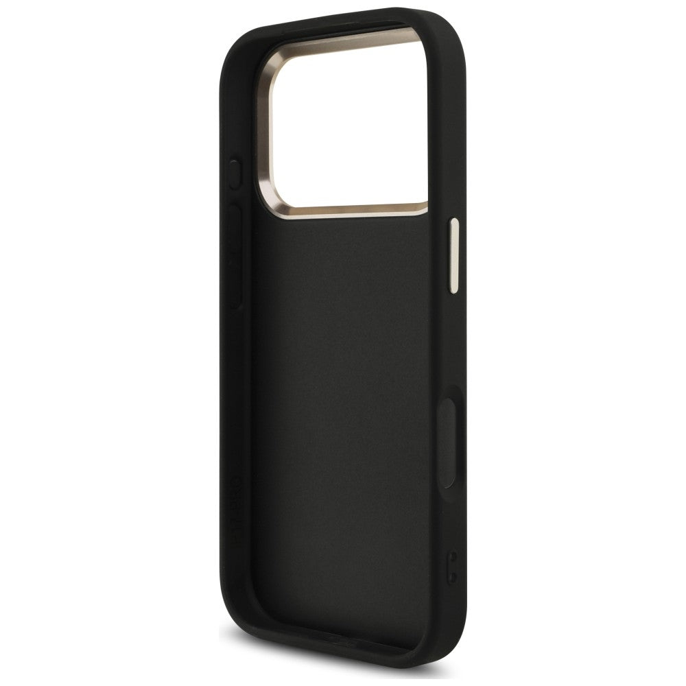 Guess GUHCP18XP4GMGSCK 4G Strap 4G Classic Logo Metal Trims for iPhone 18 Pro Max / 17 Pro Max black