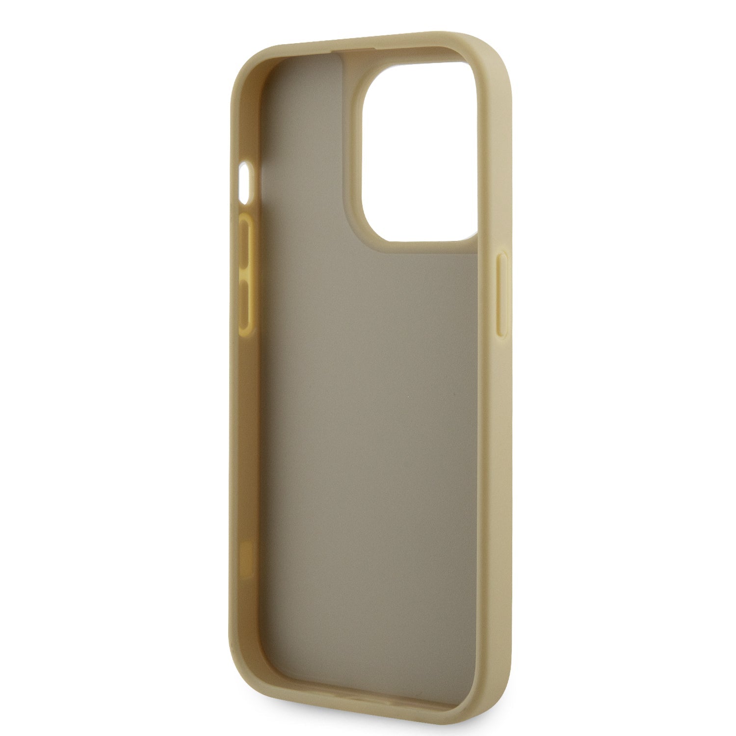 Guess Hardcase Rhinestone Tringle Gold iPhone 15 Pro