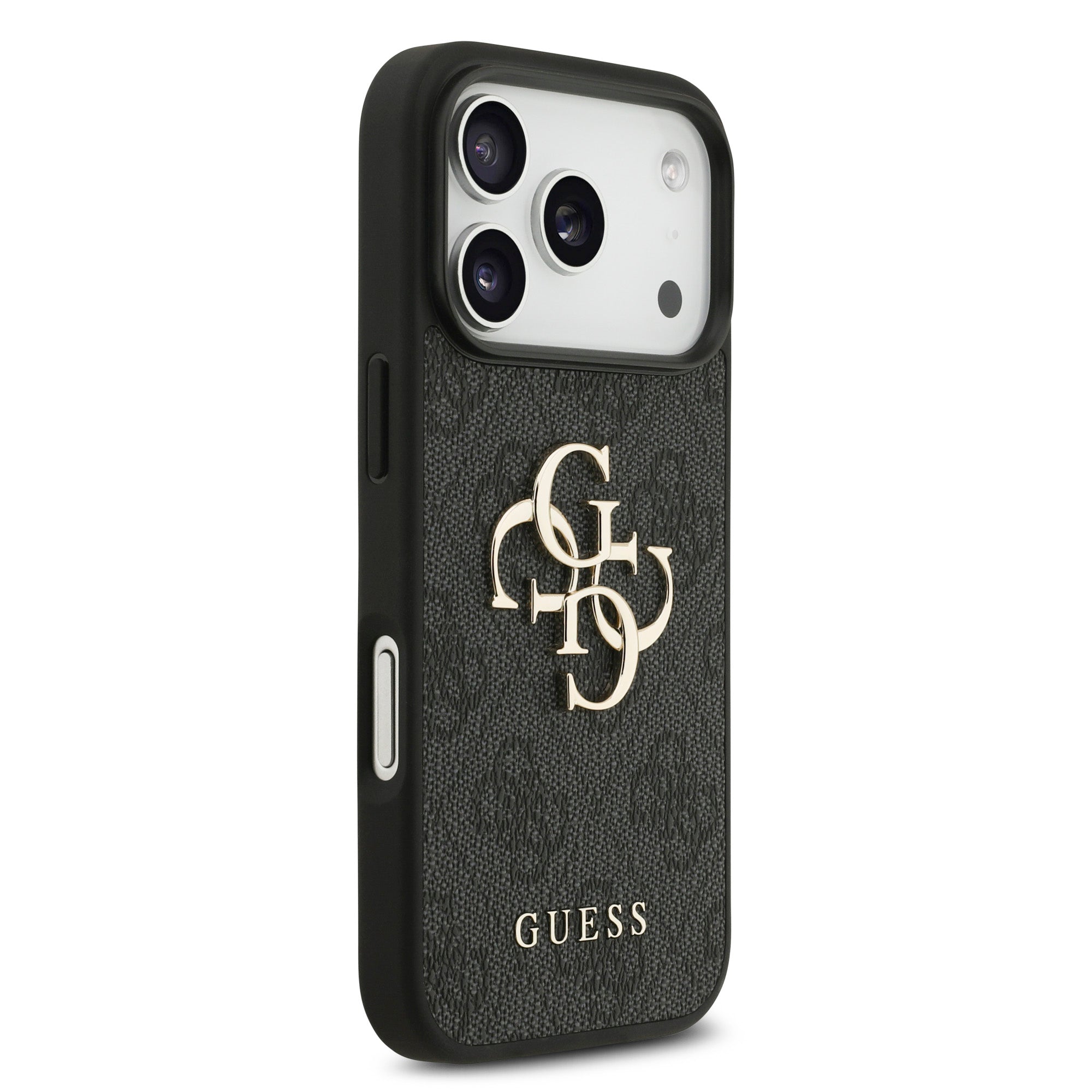 GUESS GUHCP17L4GMGGR HardCase 4G PU Big Logo Black iPhone 17 Pro