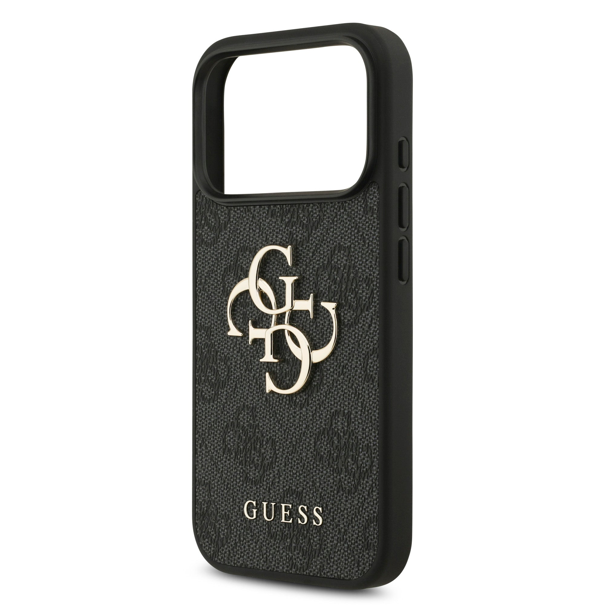 GUESS GUHCP17L4GMGGR HardCase 4G PU Big Logo Black iPhone 17 Pro