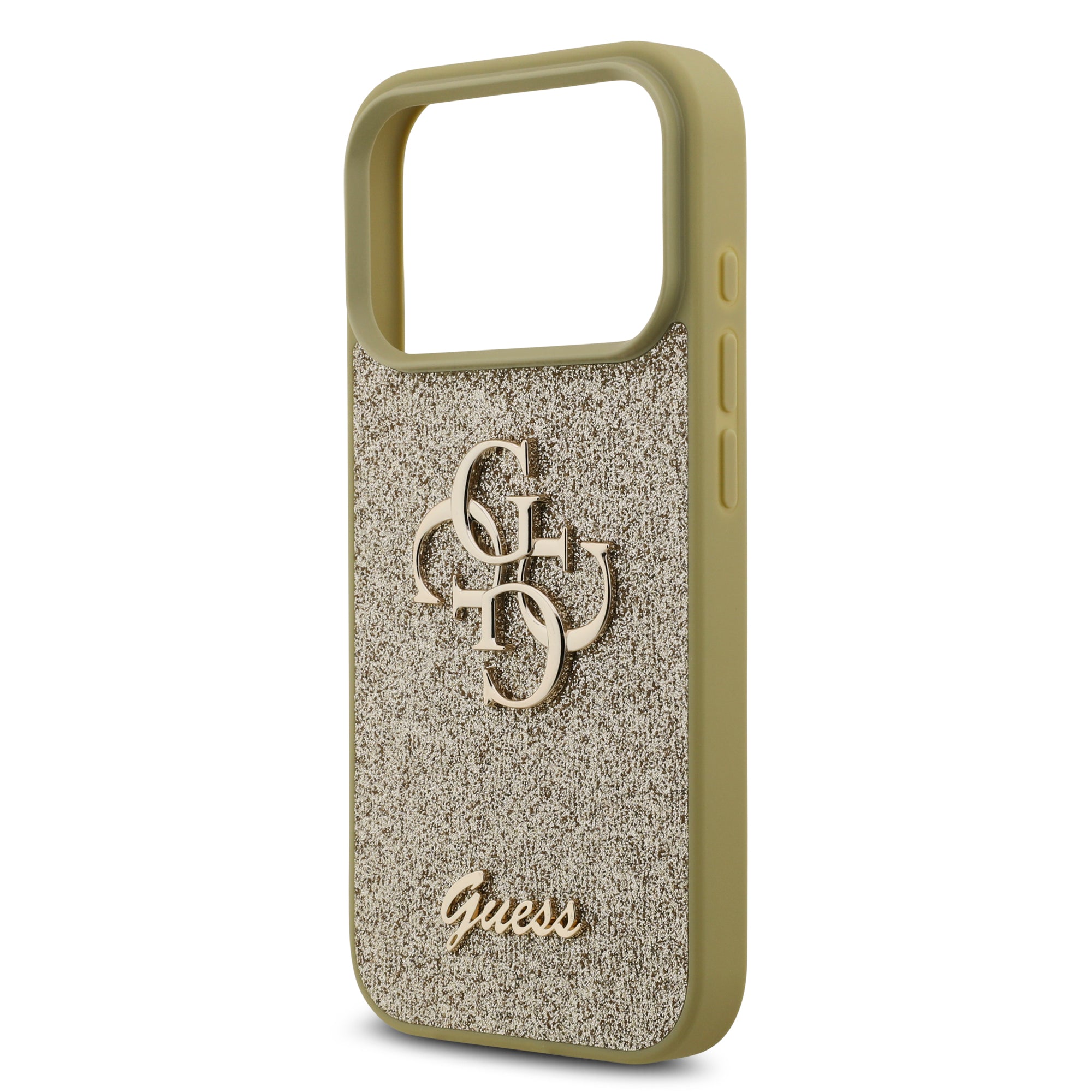 GUESS GUHCP17XHG4SGD HardCase Fixed Glitter Big 4G  Gold iPhone 17 Pro Max