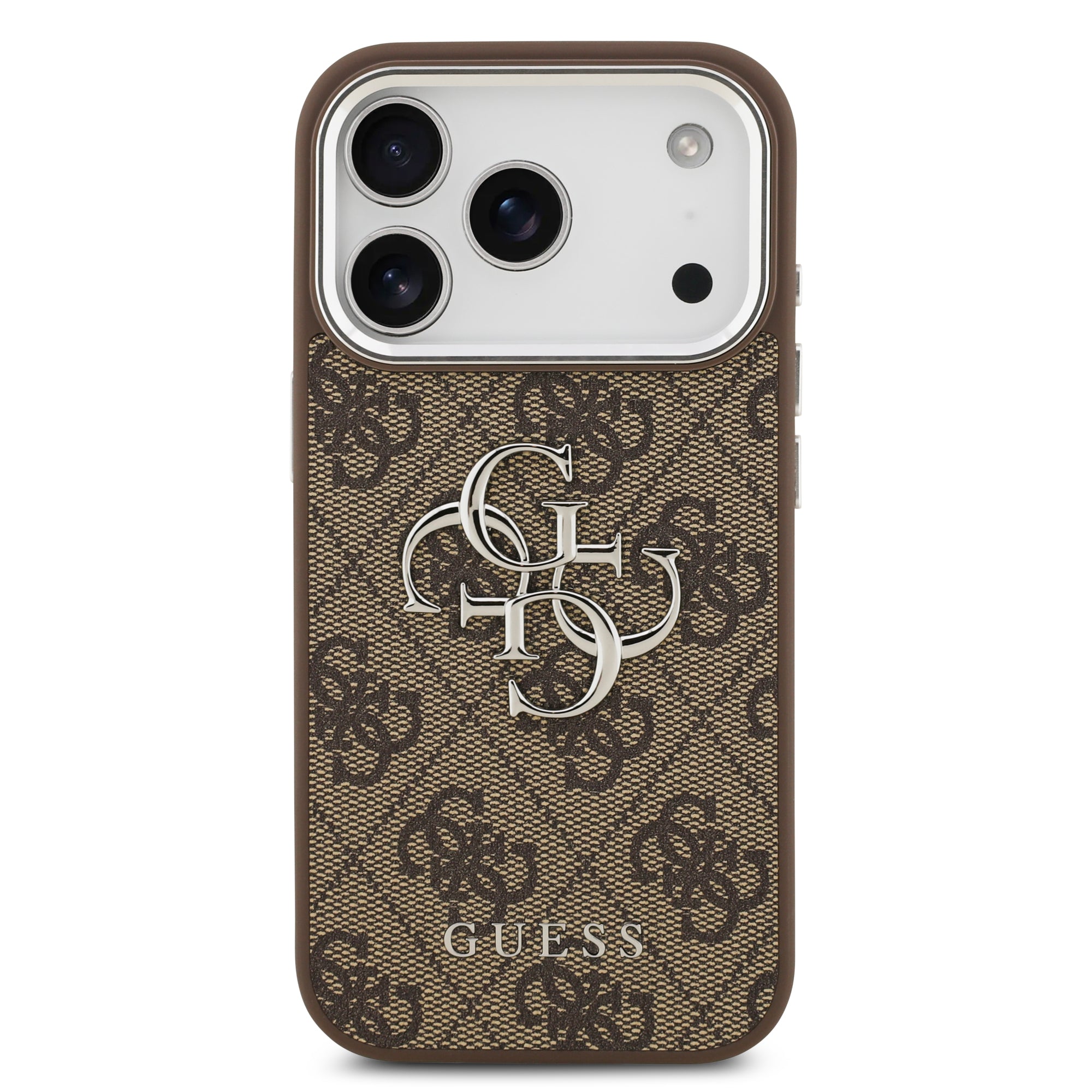 GUESS GUHCP17XP4G4SMCW Hardcase 4G PU W/ Big 4G Classic Logo SL Brown iPhone 17 Pro Max