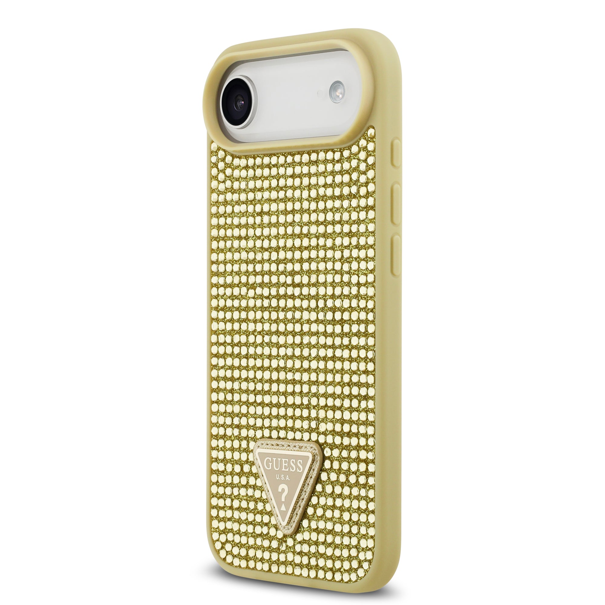 GUESS GUHCP17MHDGTPD HardCase Rhinestone Triangle Logo Gold iPhone 17 Air
