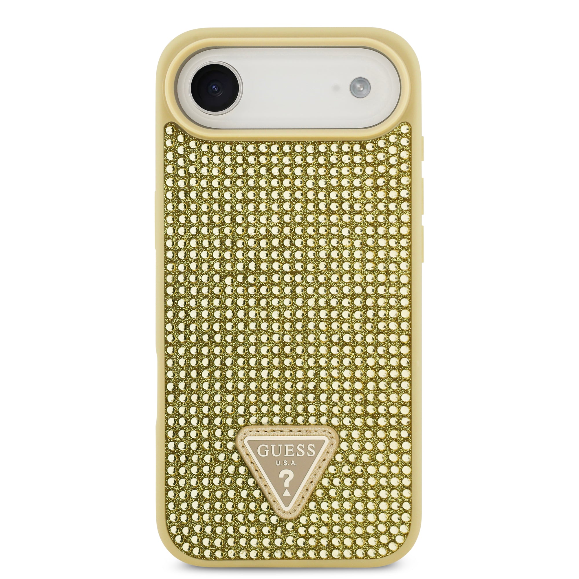 GUESS GUHCP17MHDGTPD HardCase Rhinestone Triangle Logo Gold iPhone 17 Air