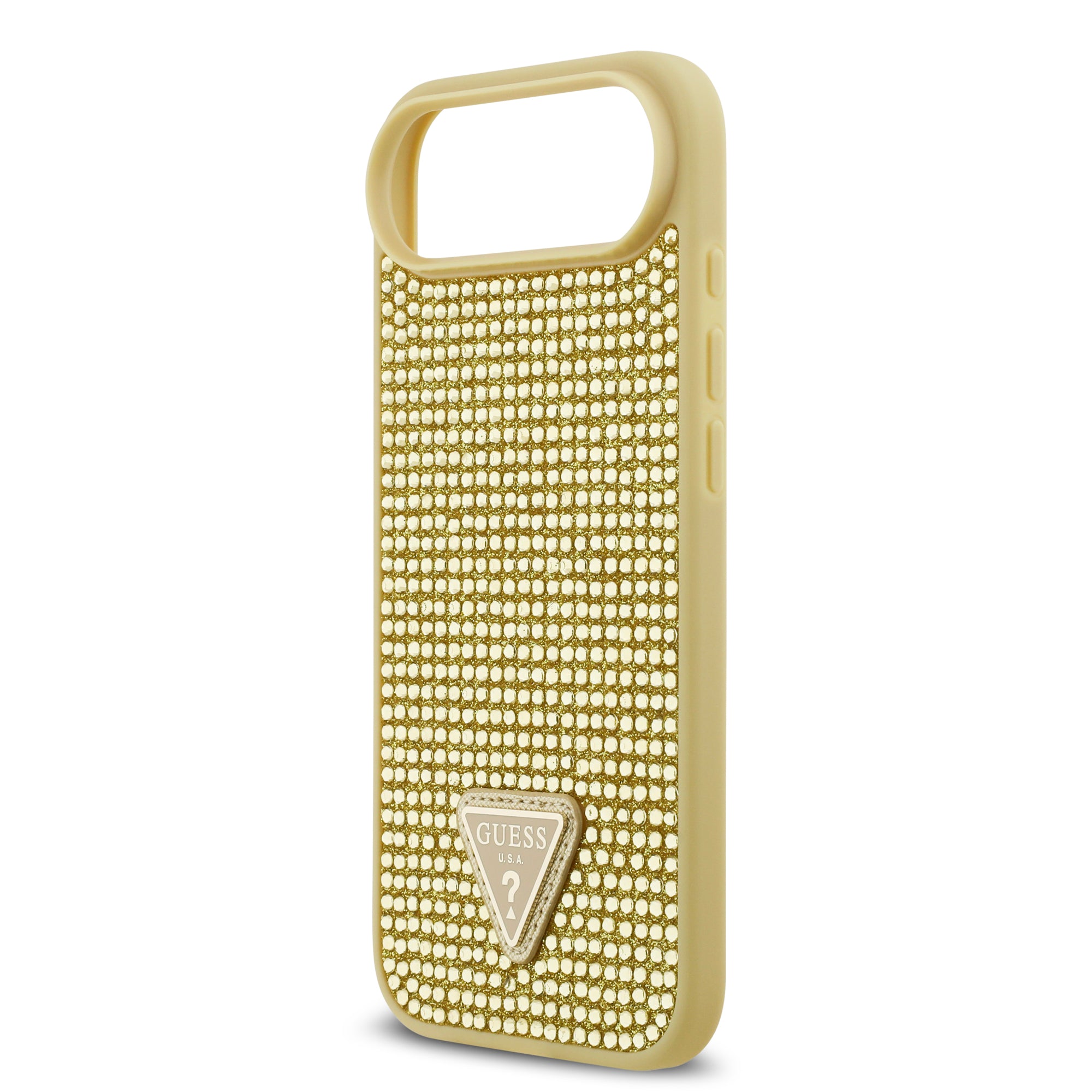 GUESS GUHCP17MHDGTPD HardCase Rhinestone Triangle Logo Gold iPhone 17 Air