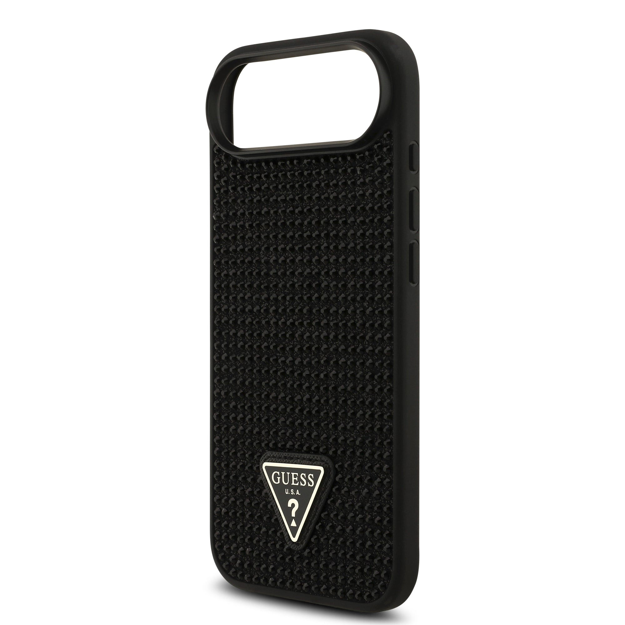 GUESS GUHCP17MHDGTPK HardCase Rhinestone Triangle Logo Black iPhone 17 Air