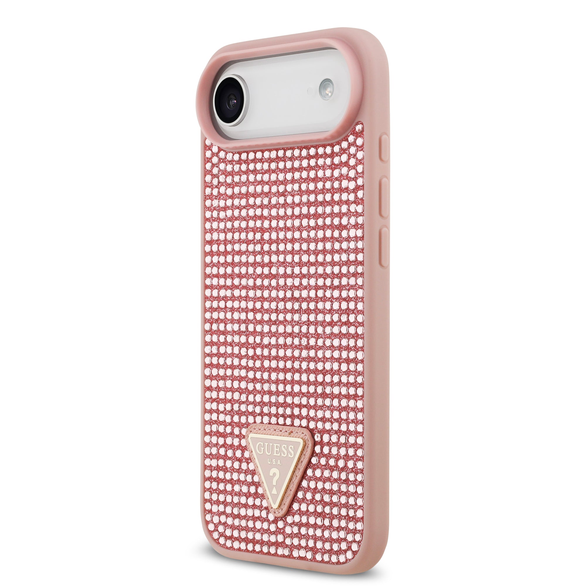 GUESS GUHCP17MHDGTPP HardCase Rhinestone Triangle Logo Pink iPhone 17 Air