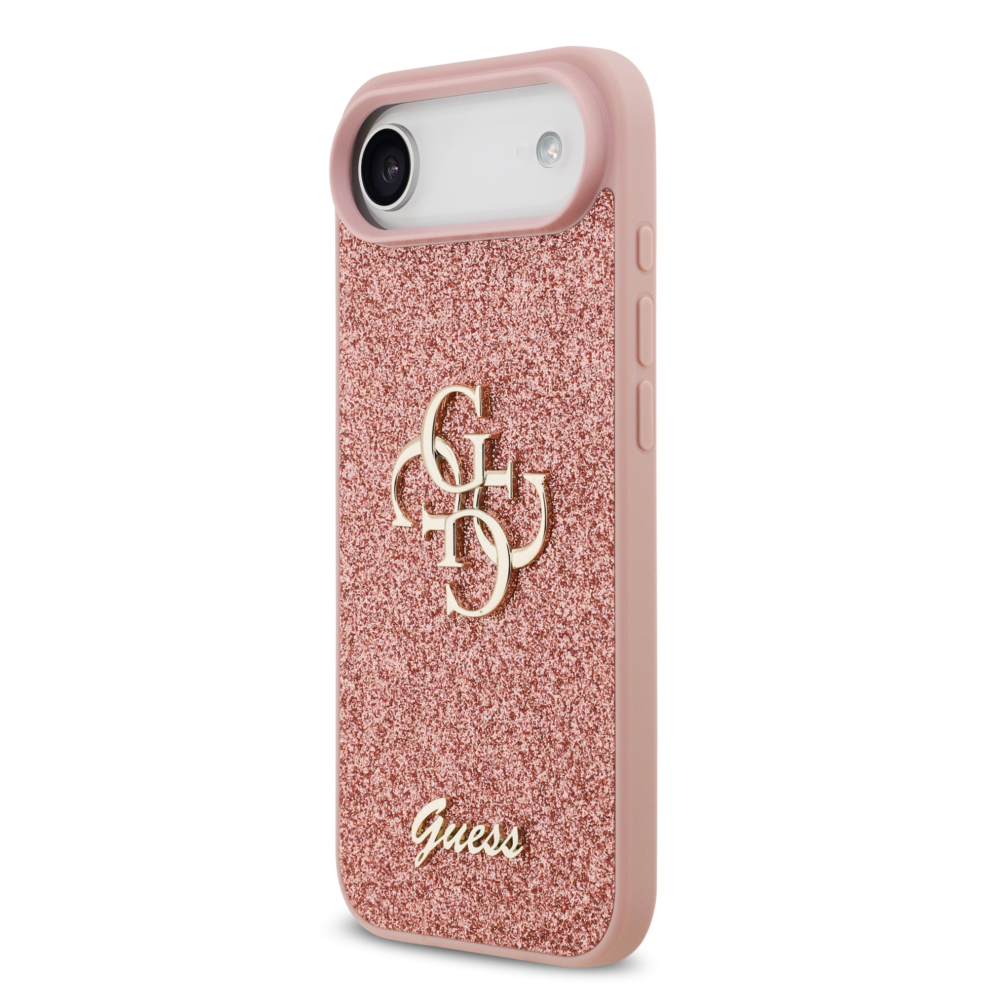 GUESS GUHCP17MHG4SGP HardCase Fixed Glitter Big 4G  Pink iPhone 17 Air