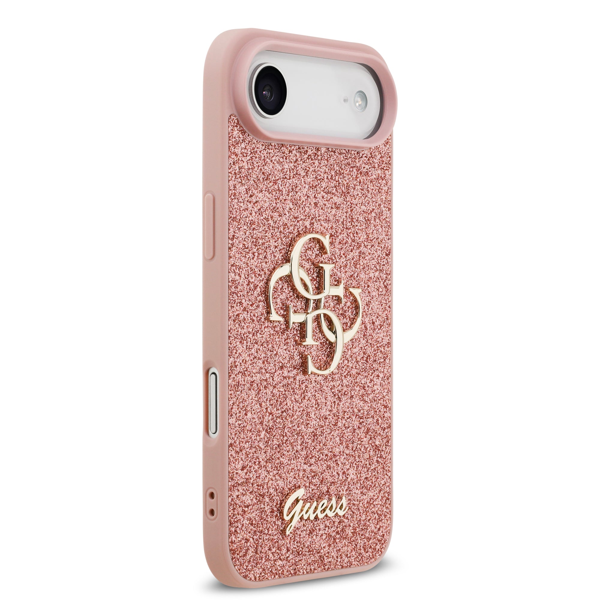 GUESS GUHCP17MHG4SGP HardCase Fixed Glitter Big 4G  Pink iPhone 17 Air