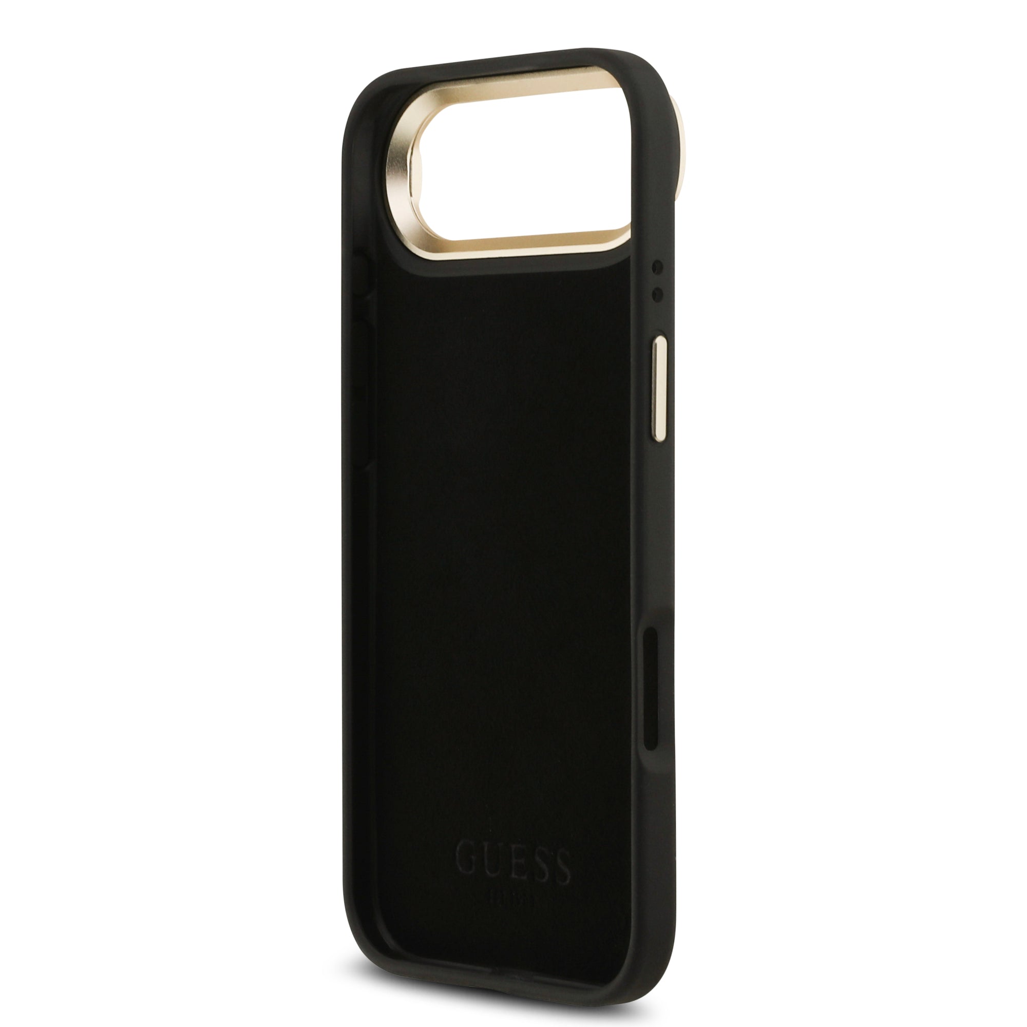 GUESS GUHCP17MPCS4GP4K HardCase 4G PU W/ Big 4G Classic Logo & Stand Camera Black iPhone 17 Air