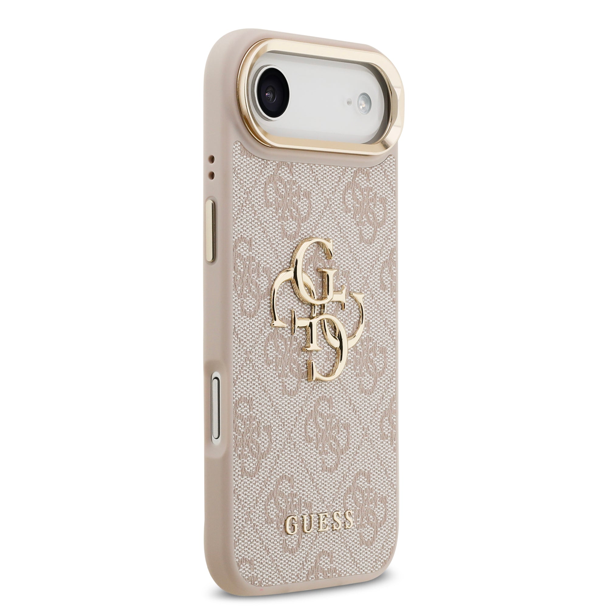 GUESS GUHCP17MPCS4GP4P HardCase 4G PU W/ Big 4G Classic Logo & Stand Camera Pink iPhone 17 Air