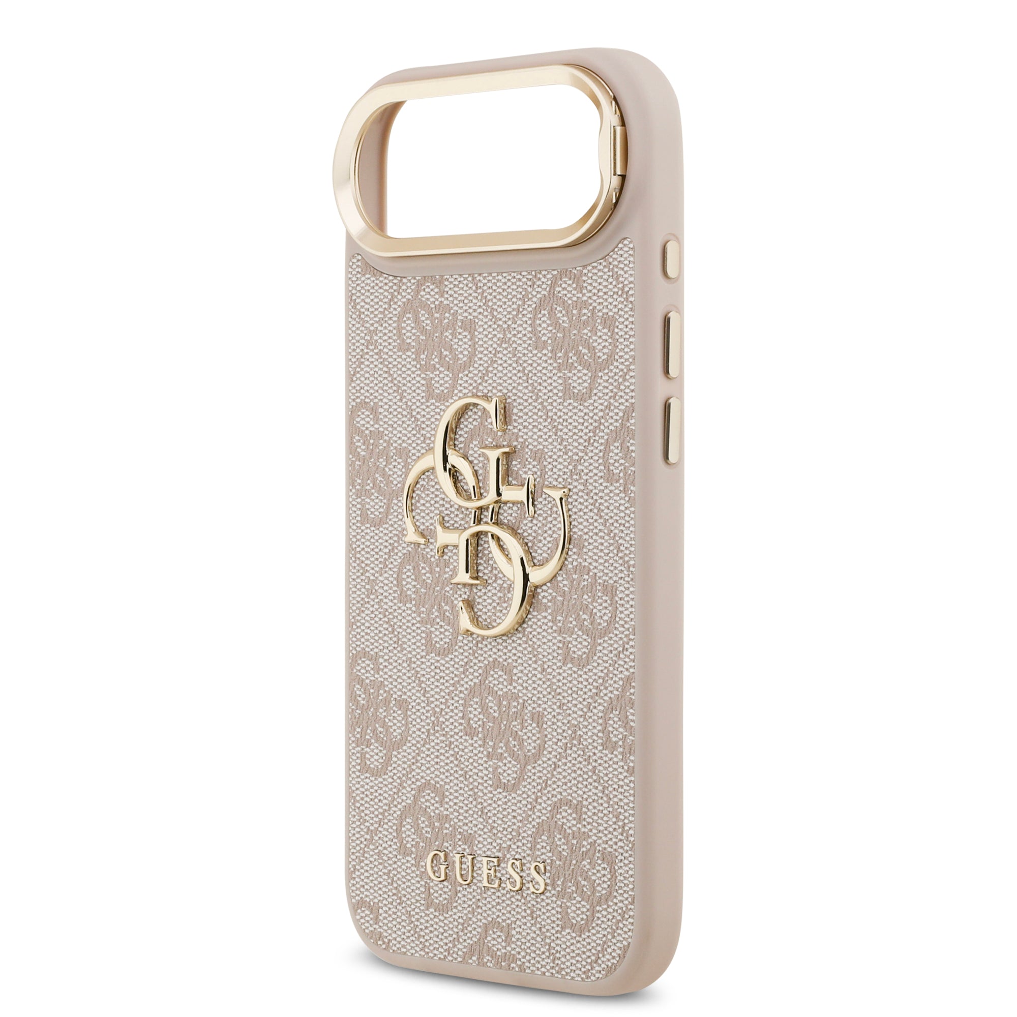 GUESS GUHCP17MPCS4GP4P HardCase 4G PU W/ Big 4G Classic Logo & Stand Camera Pink iPhone 17 Air