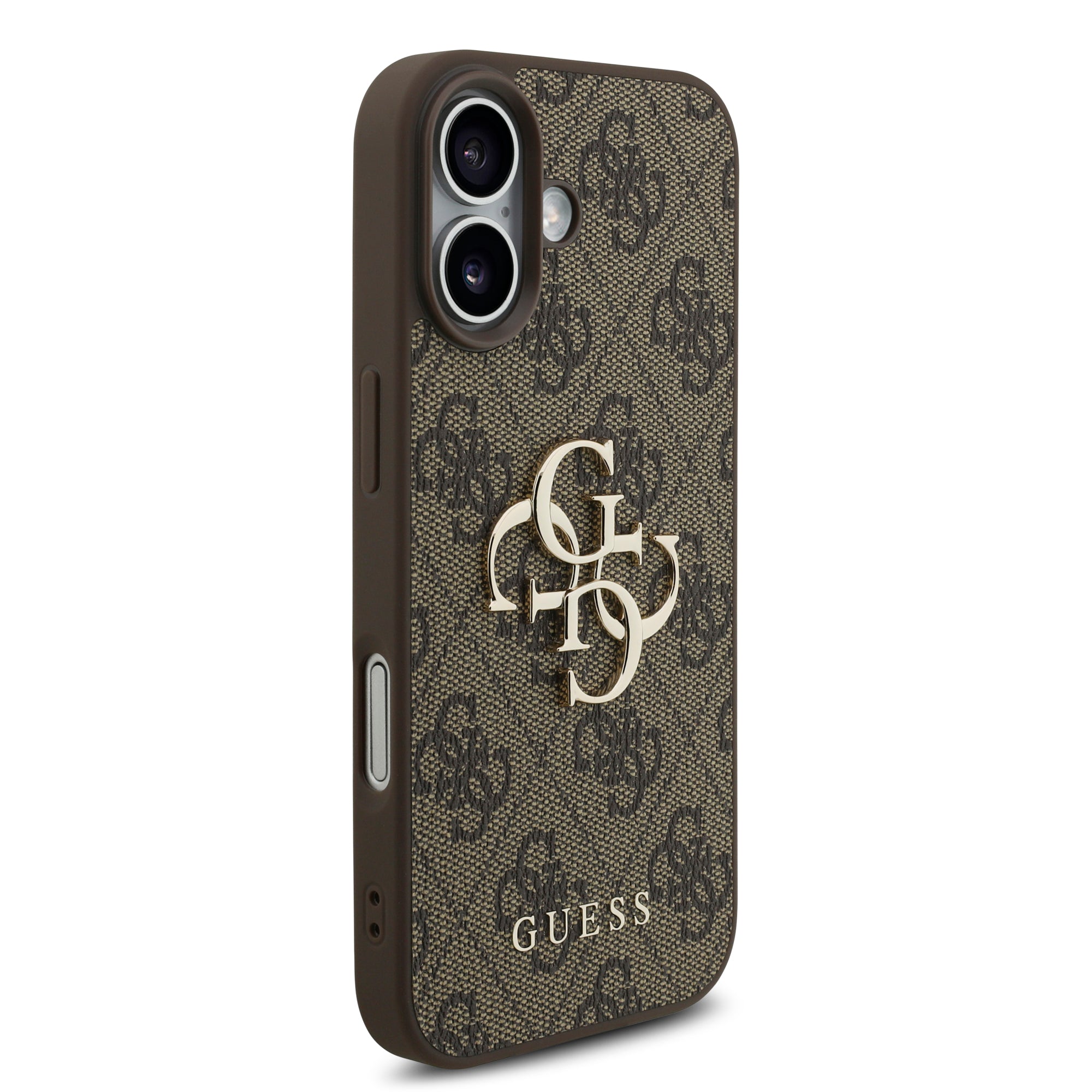 GUESS GUHCP17S4GMGBR HardCase 4G PU Big Logo Brown iPhone 17