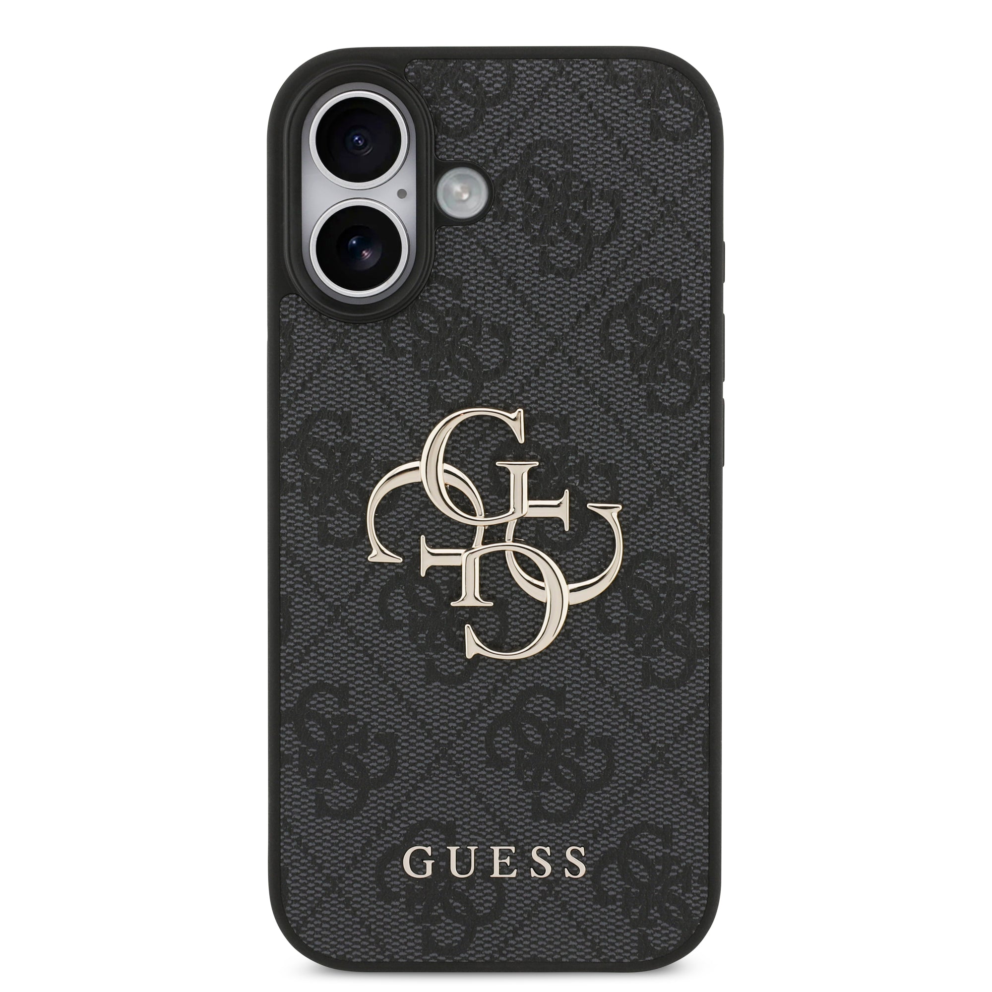 GUESS GUHCP17S4GMGGR HardCase 4G PU Big Logo Black iPhone 17