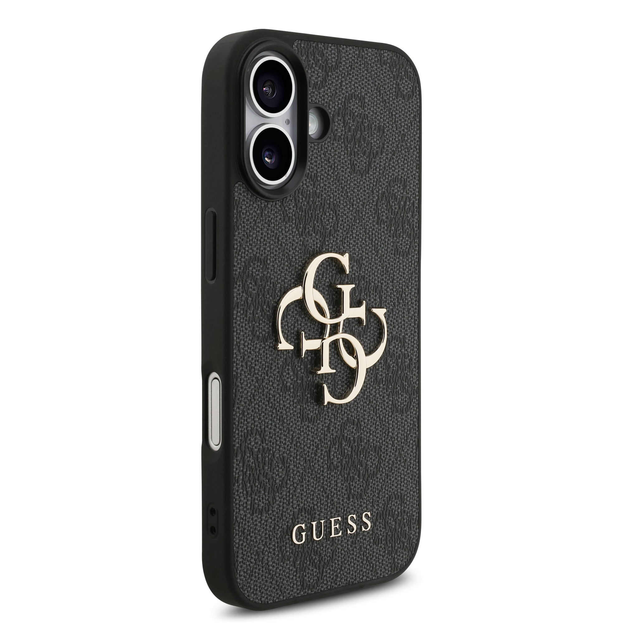 GUESS GUHCP17S4GMGGR HardCase 4G PU Big Logo Black iPhone 17