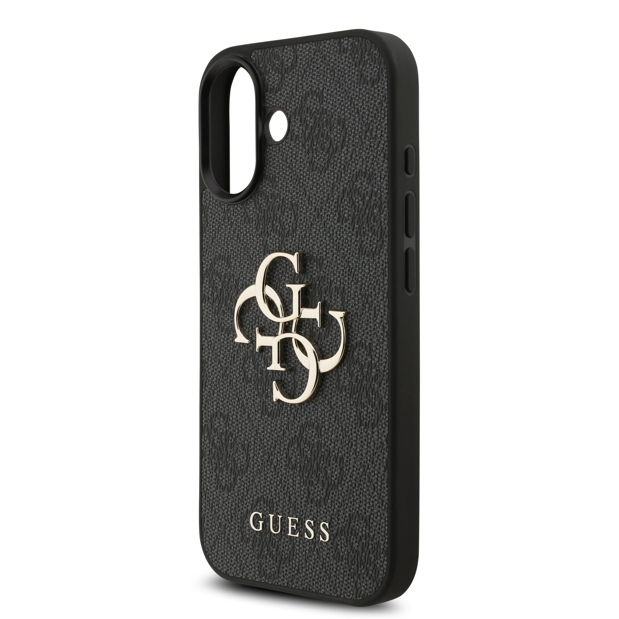 GUESS GUHCP17S4GMGGR HardCase 4G PU Big Logo Black iPhone 17