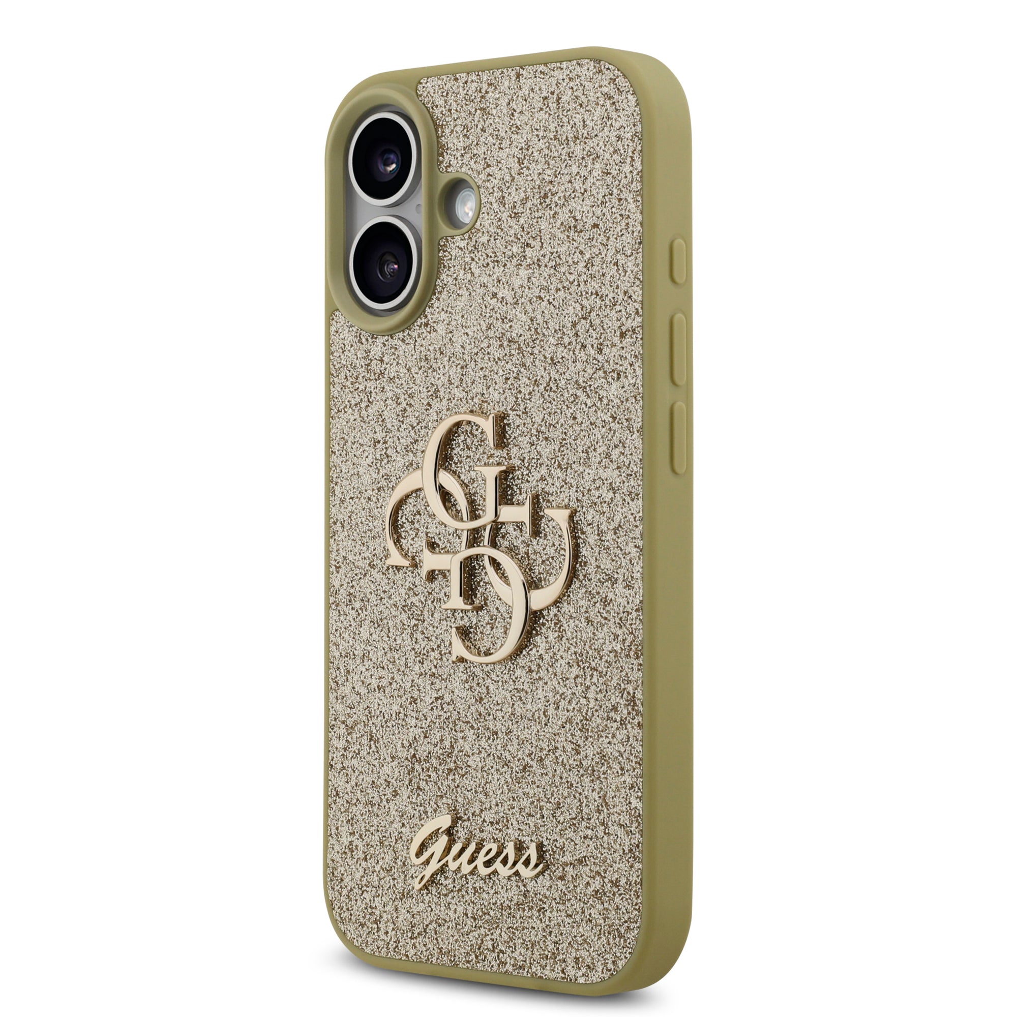 GUESS GUHCP17SHG4SGD HardCase Fixed Glitter Big 4G  Gold iPhone 17