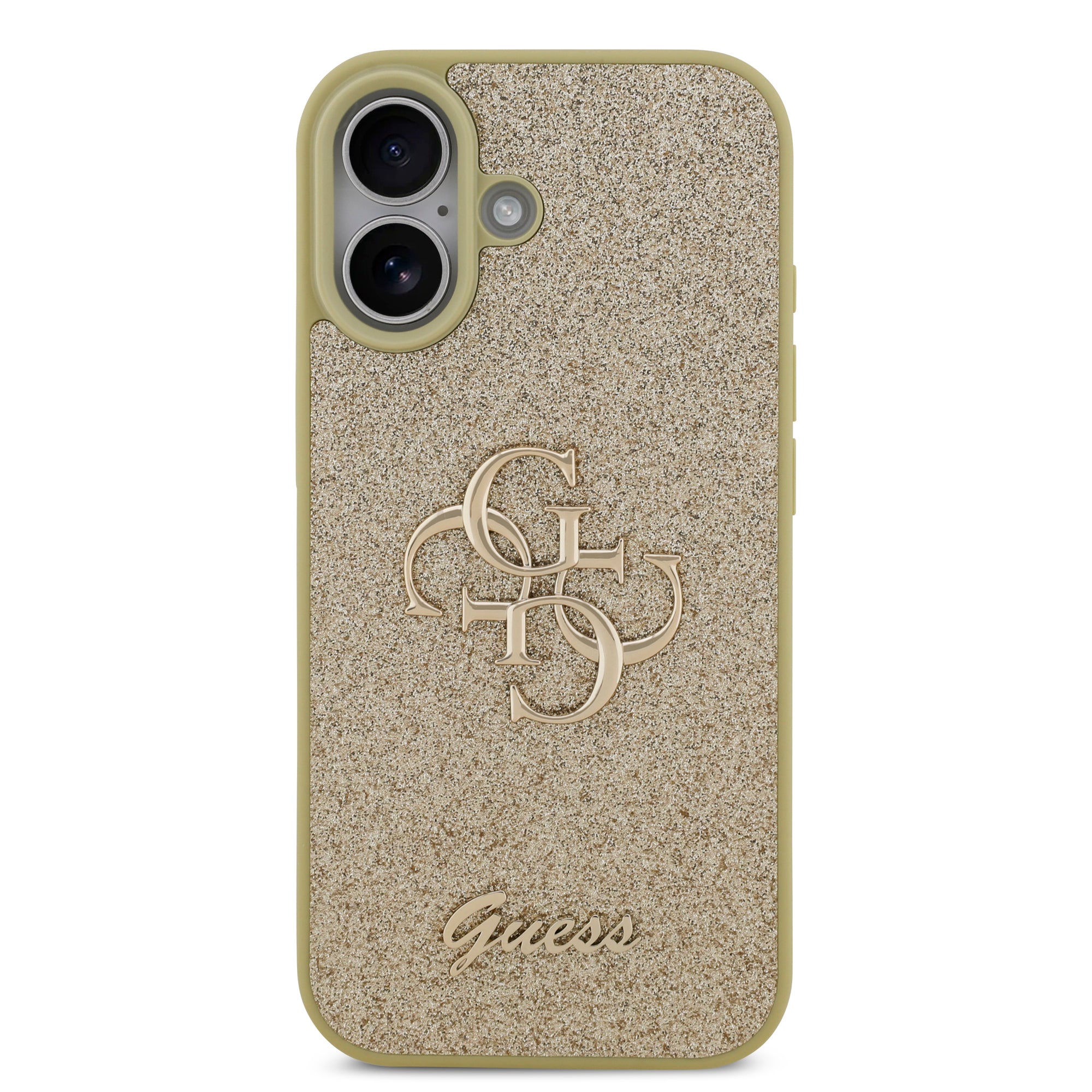 GUESS GUHCP17SHG4SGD HardCase Fixed Glitter Big 4G  Gold iPhone 17