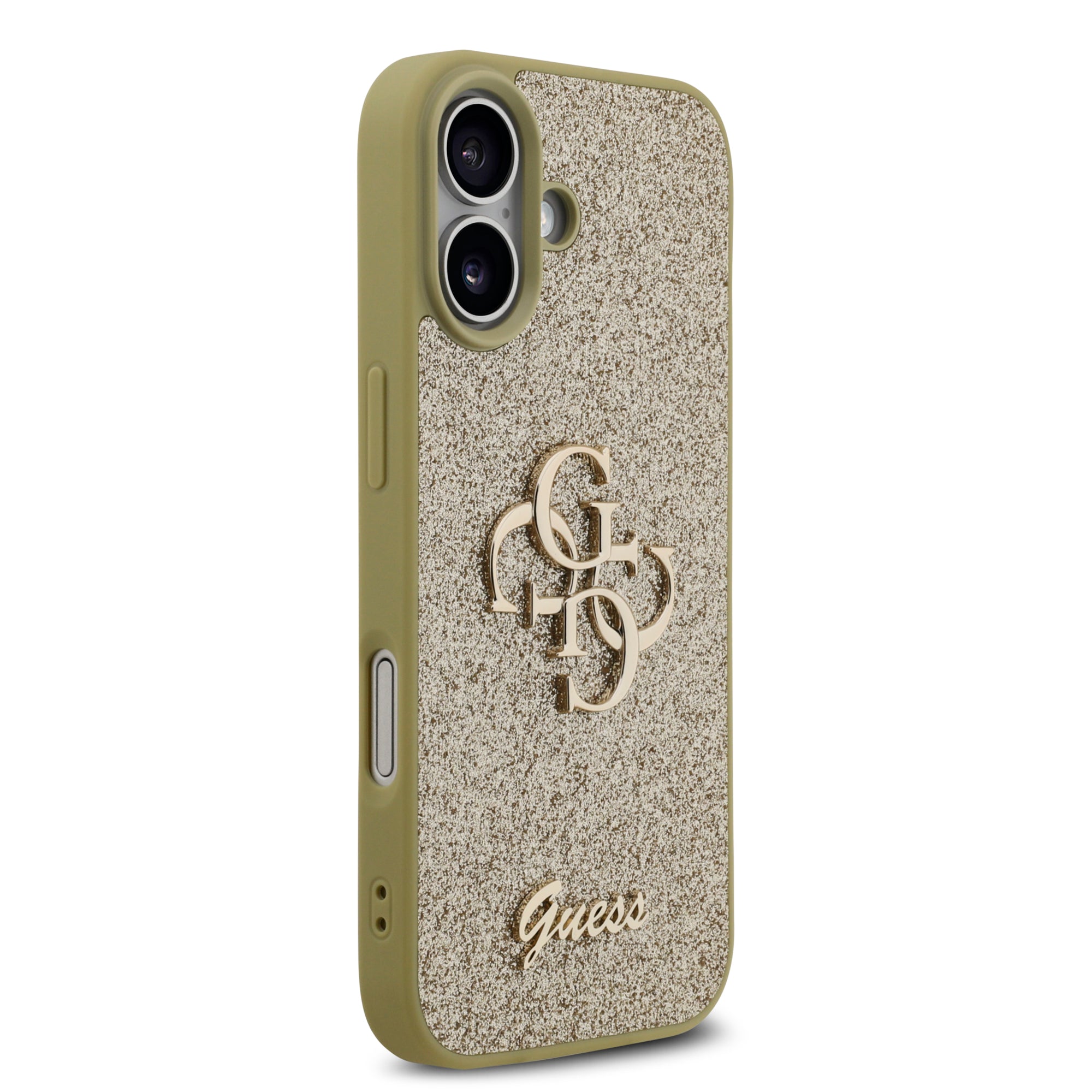 GUESS GUHCP17SHG4SGD HardCase Fixed Glitter Big 4G  Gold iPhone 17