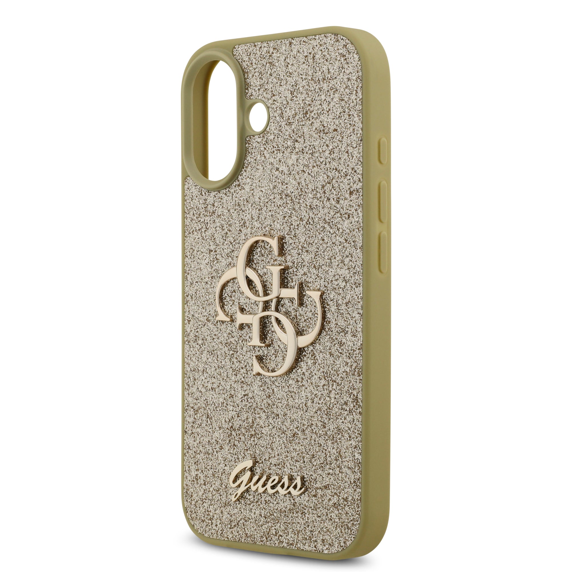 GUESS GUHCP17SHG4SGD HardCase Fixed Glitter Big 4G  Gold iPhone 17