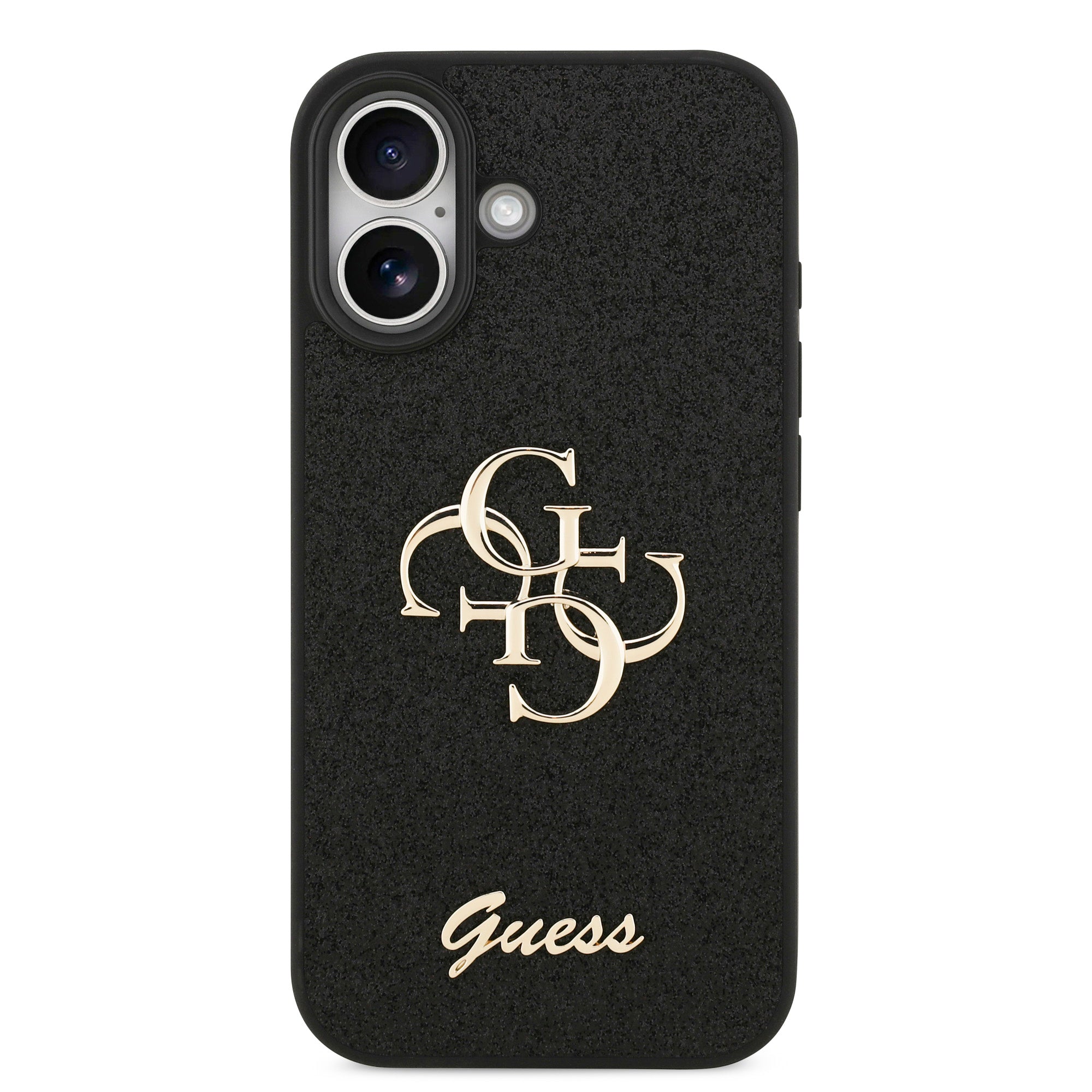 GUESS GUHCP17SHG4SGK HardCase Fixed Glitter Big 4G  Black iPhone 17