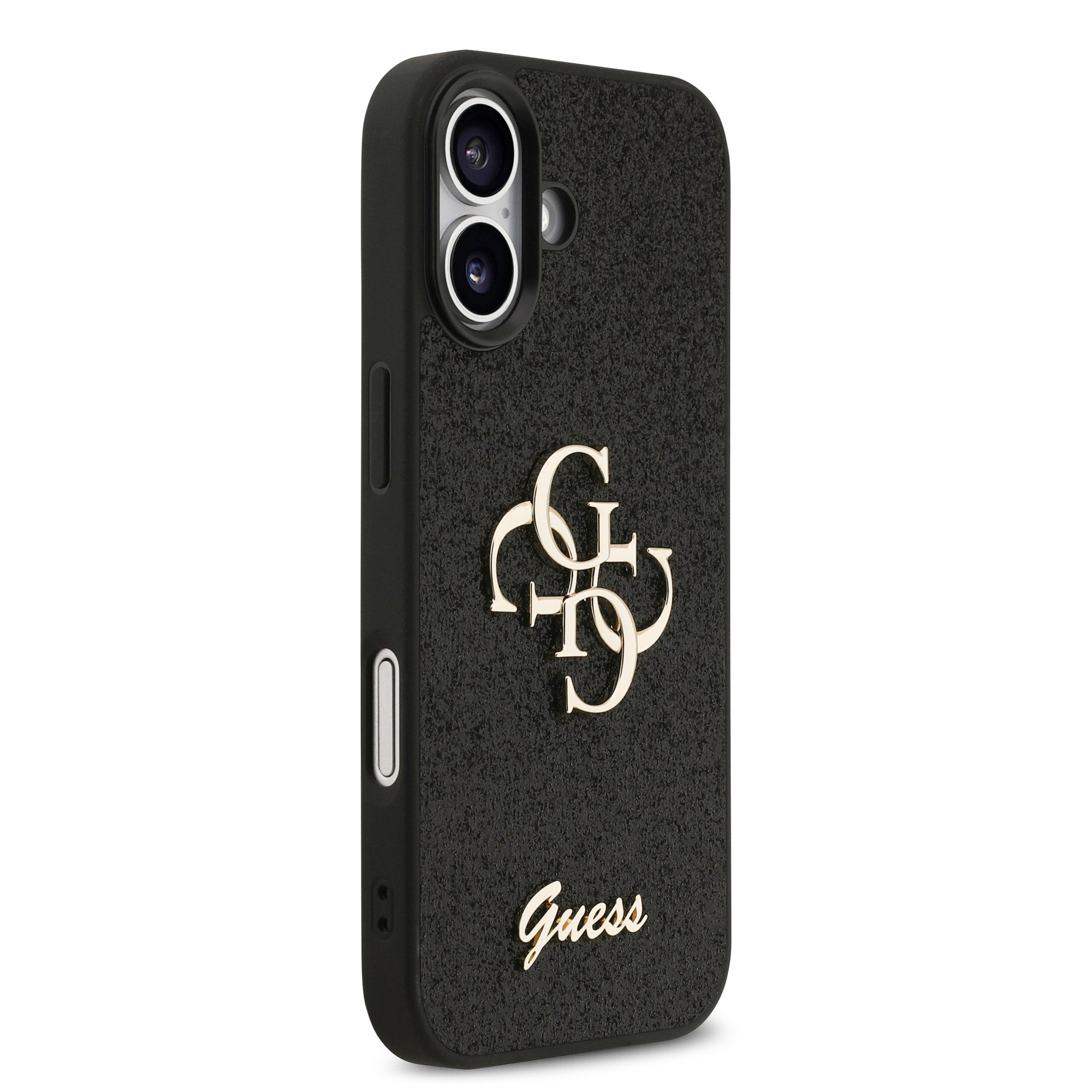 GUESS GUHCP17SHG4SGK HardCase Fixed Glitter Big 4G  Black iPhone 17