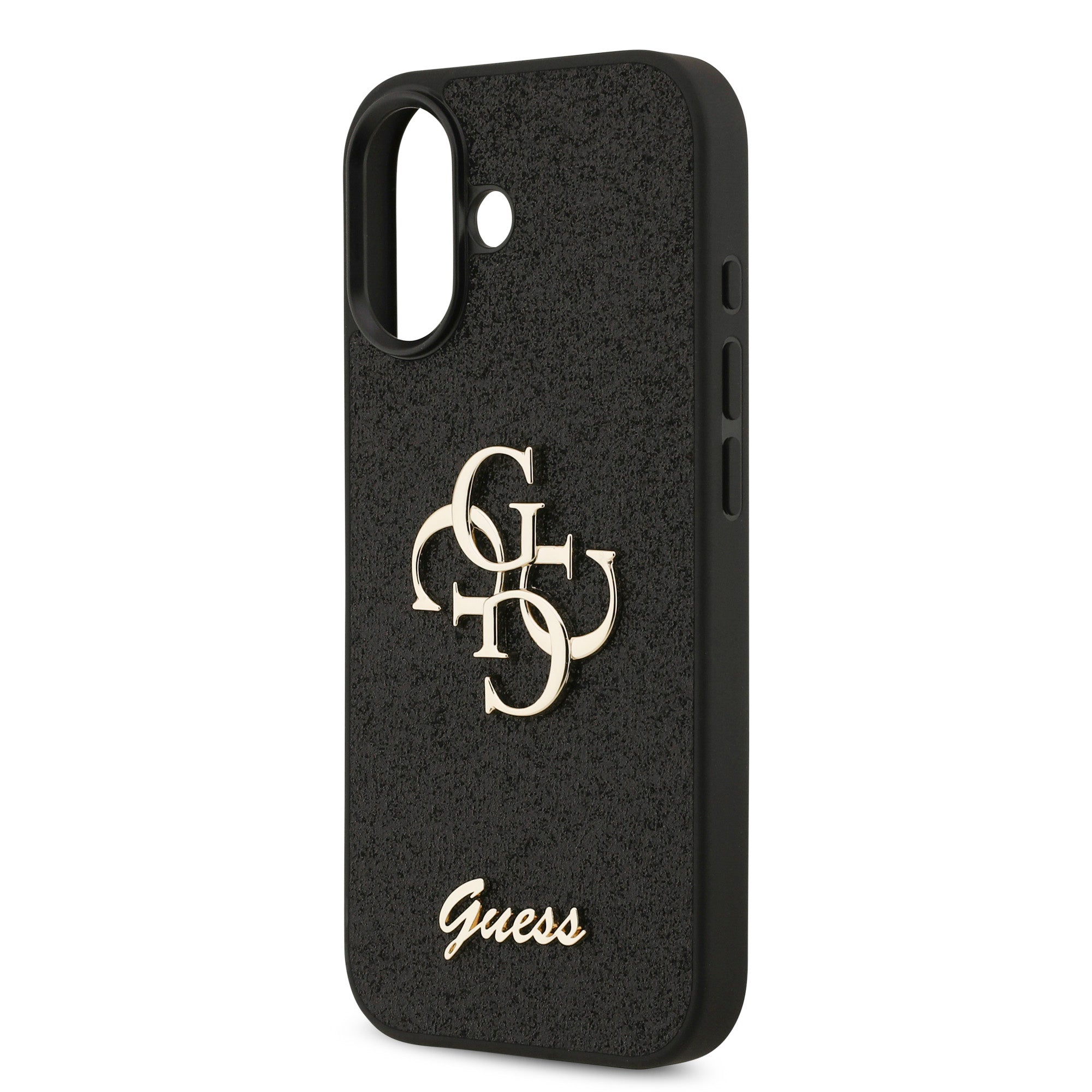 GUESS GUHCP17SHG4SGK HardCase Fixed Glitter Big 4G  Black iPhone 17