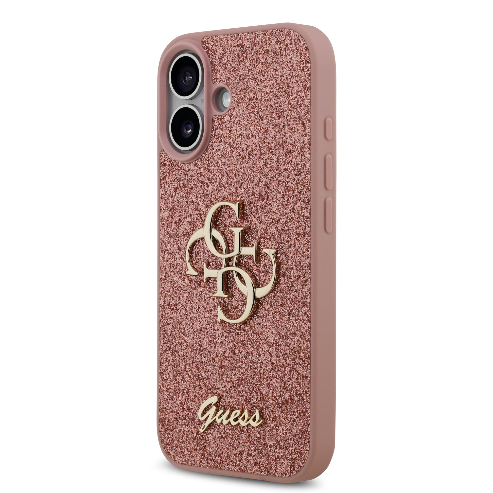 GUESS GUHCP17SHG4SGP HardCase Fixed Glitter Big 4G  Pink iPhone 17
