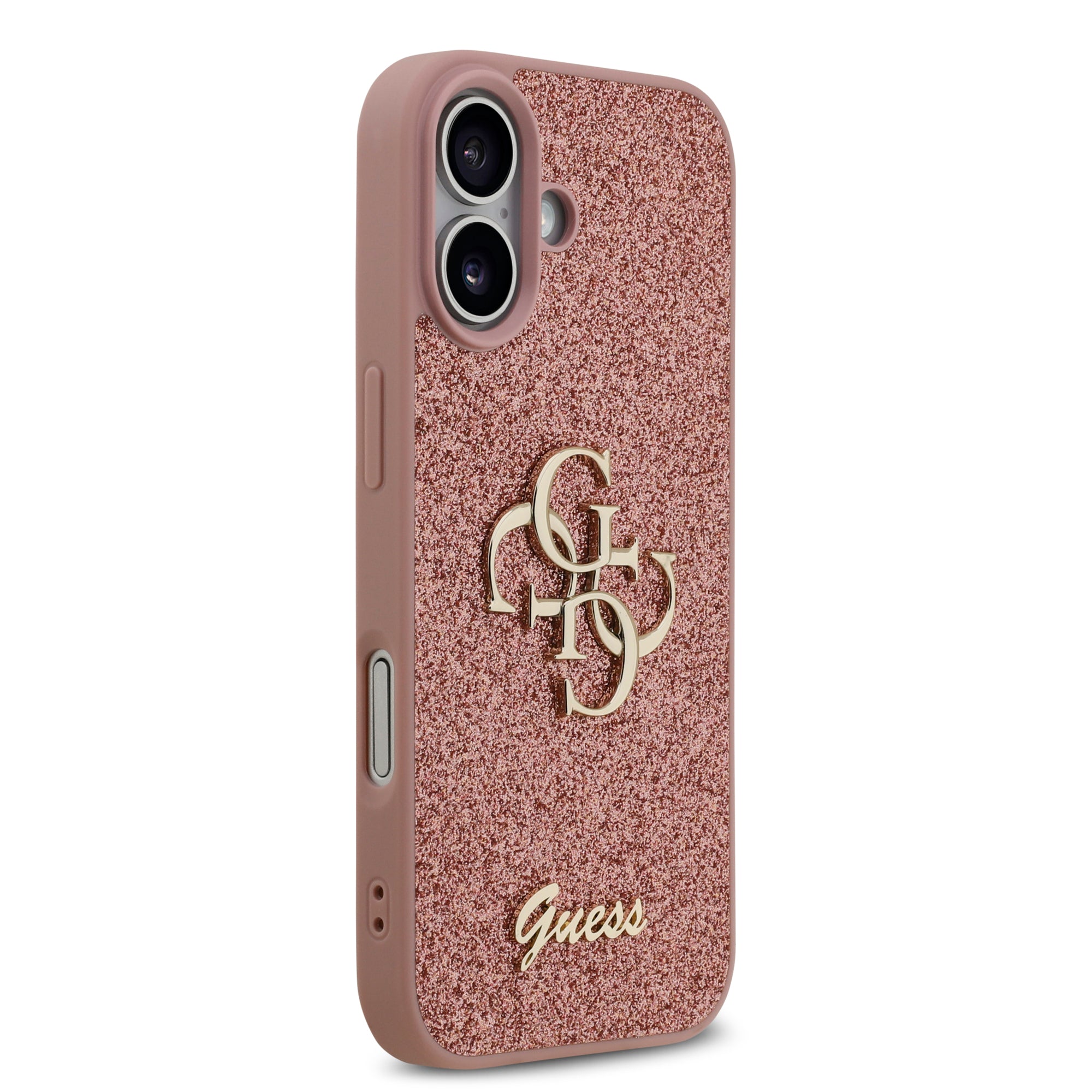 GUESS GUHCP17SHG4SGP HardCase Fixed Glitter Big 4G  Pink iPhone 17