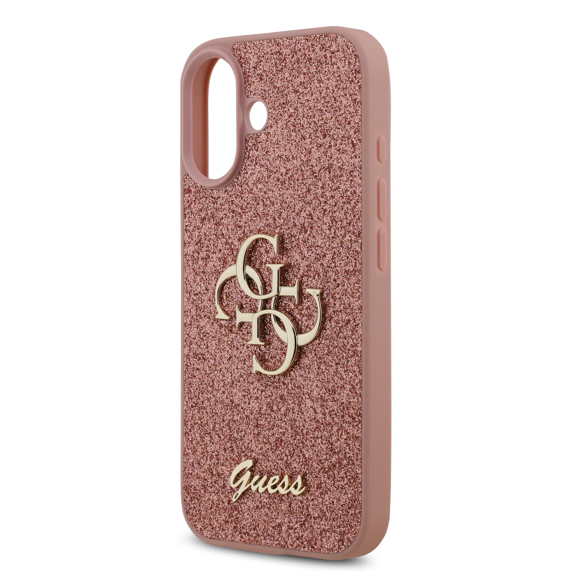 GUESS GUHCP17SHG4SGP HardCase Fixed Glitter Big 4G  Pink iPhone 17