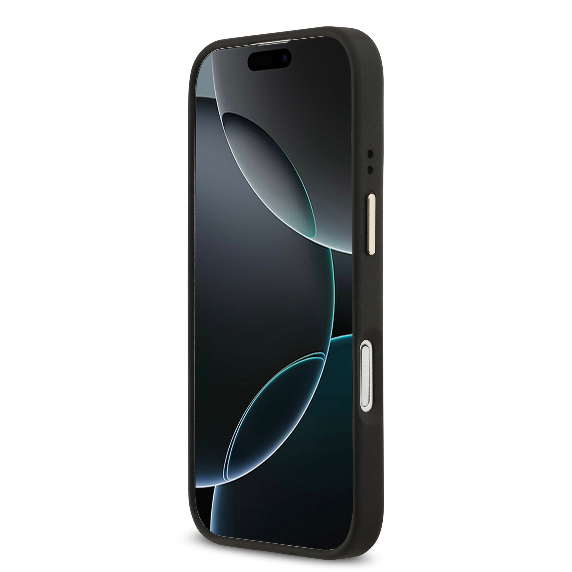 GUESS GUHCP17SPCS4GP4K HardCase 4G PU W/ Big 4G Classic Logo & Stand Camera Black iPhone 17